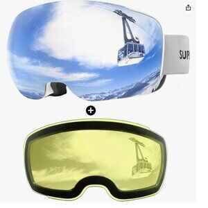 Ski Goggles + Interchangeable Lens